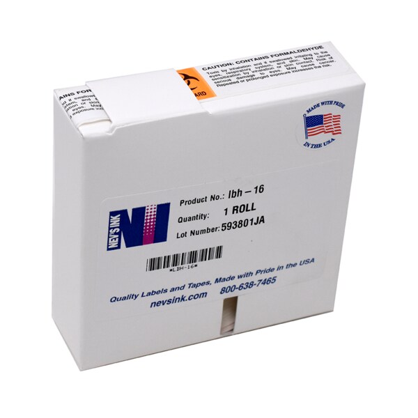 Label, Biohazard Contains Formaldehyde 7/8" x 3"